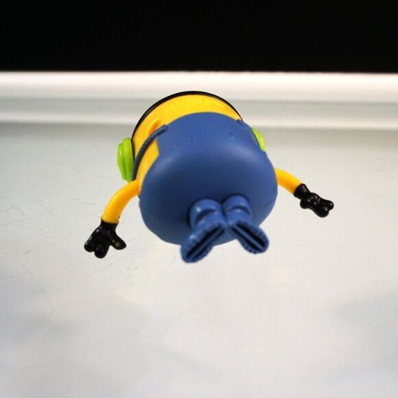 McDonalds Happy Meal Despicable Me 3 #3 Minion Toy 2017 Groovin Headphones Loose - Picture 4 of 6